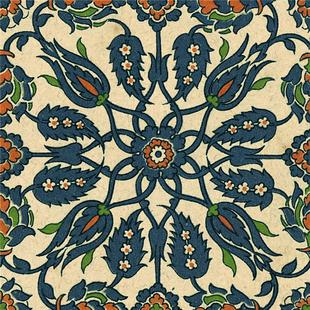 东北风格伊斯兰波斯纹样图案地毯花纹壁纸贴图大理石水刀拼花$29.