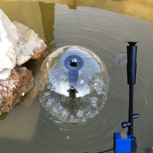 38606松宝花样喷泉喷头 庭院鱼池家用蘑菇花洒喷水ft100 景观喷泉喷头