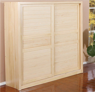 07汉邦松木品牌全松木家具1.6米1.