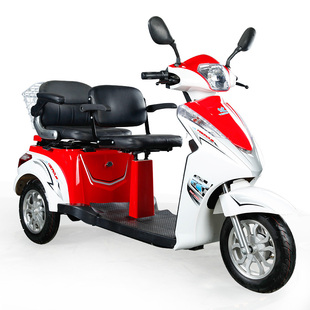 健步电动三轮车家用双人电动车代步车休闲车动力足续航远￥4580