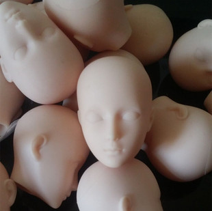0914关节体正品心怡娃娃素头ob无妆光头适合diy练妆画妆改妆￥5