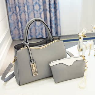 真皮女包2016夏秋新款斜挎包包女手提包单肩包女包大包牛皮子母包