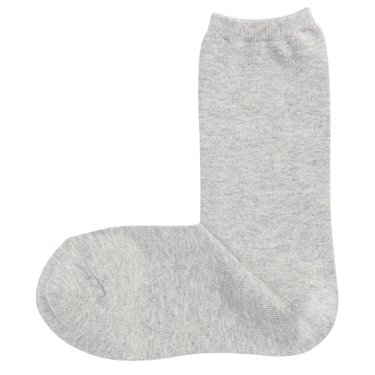 无印良品 muji 女式 棉混_合脚直角袜(女士)