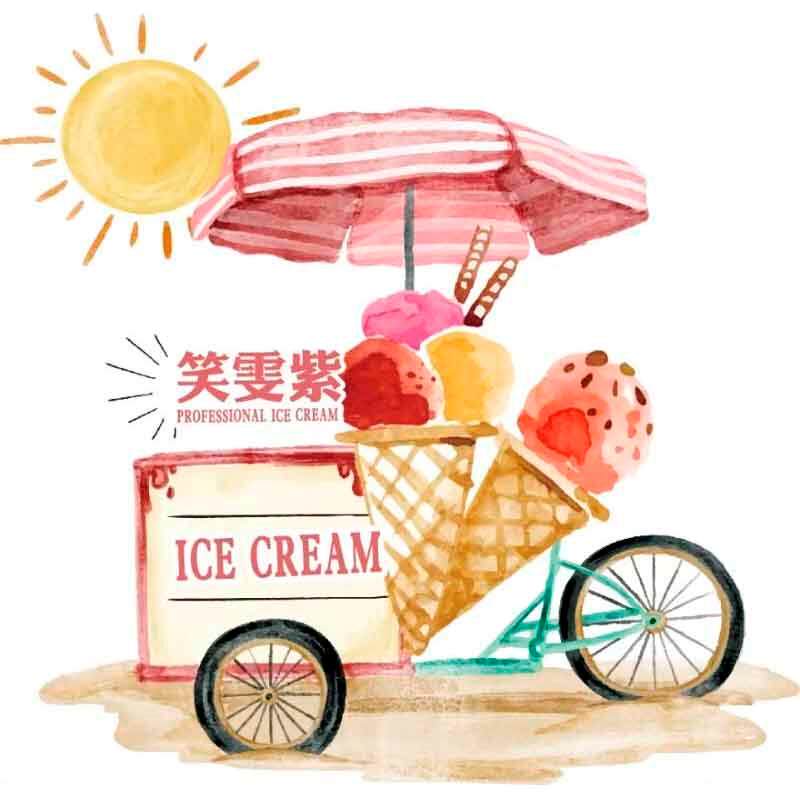 笑雯紫冰淇淋蛋筒商用店