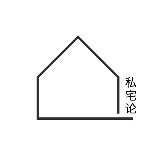 私宅论 店铺LOGO