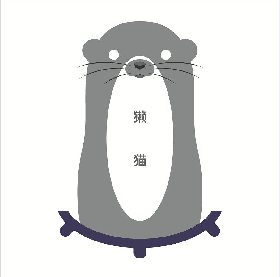 獭猫渔具 店铺LOGO