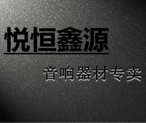 实体专业音响批发 店铺LOGO