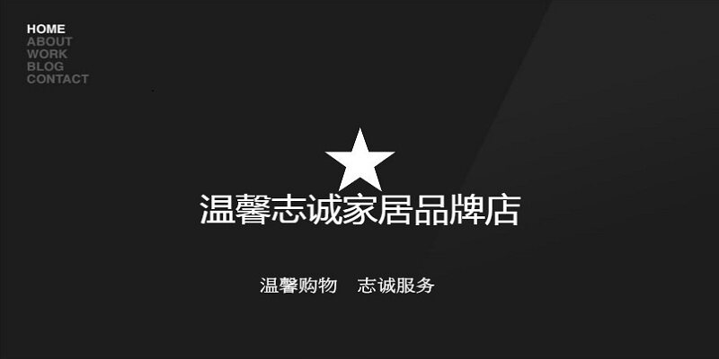 志诚家居日用品牌百货店 店铺LOGO