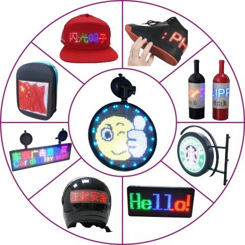 柔性LED显示屏车贴