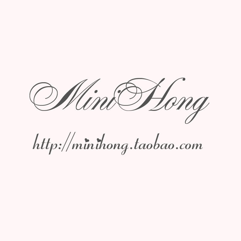 MINIHONG韩国小清新150cm原创小码