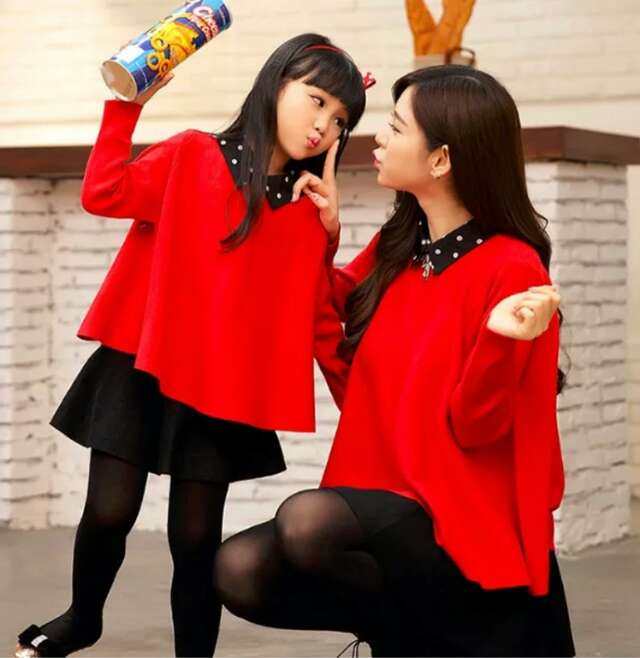 心上人abc亲子装