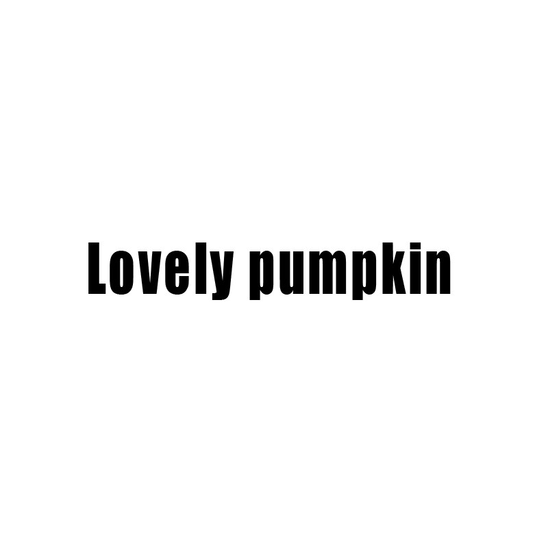 Lovely pumpkin