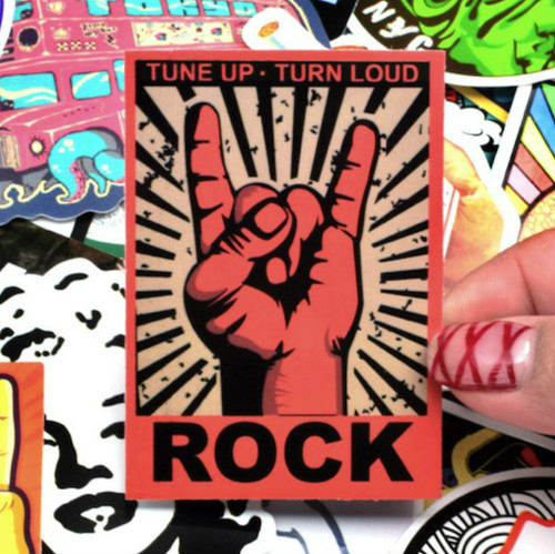 Rock贴纸铺