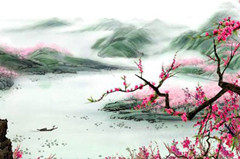 桃花源记微景观