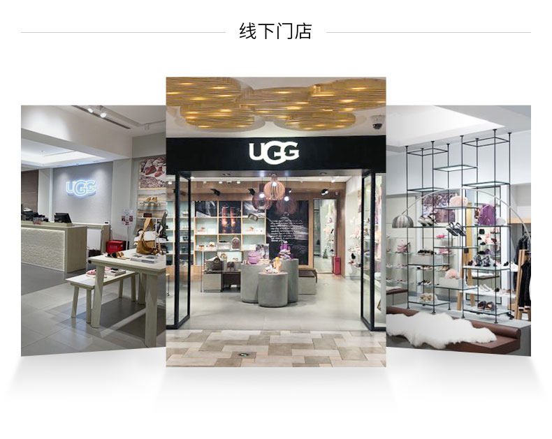 小神价 美国 UGG 女士羊皮毛一体雪地靴 经典蝴蝶结短靴 图11