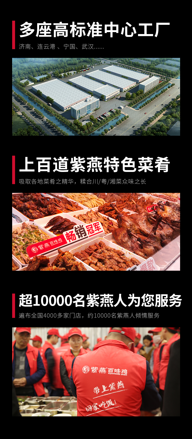 紫燕百味鸡x百草味 联名款礼盒 983g 图8