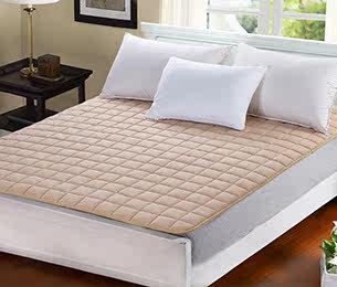 可机洗轻薄床垫-杏色