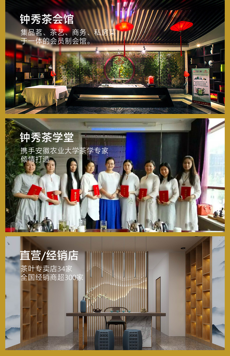 国家地理标志产品 抱儿钟秀  一级霍山黄芽 250g 图11