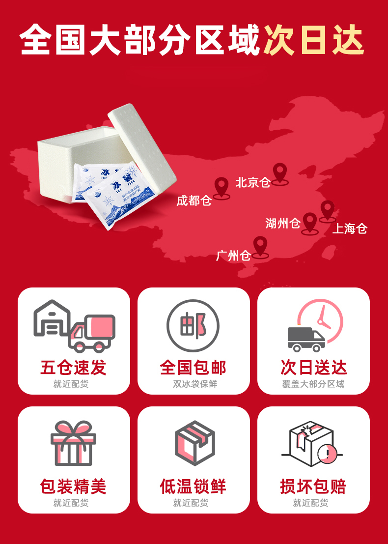 肯德基供应商 大江食品 巴西进口原切眼肉牛排 120g*4片 图1