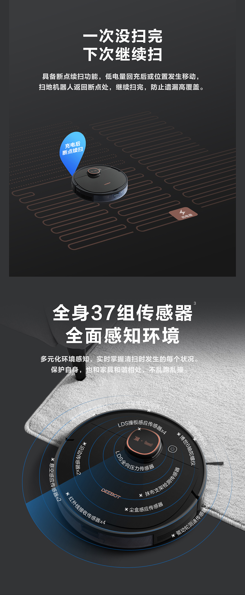 科沃斯 T5MAX 智能 扫拖一体机器人 图12