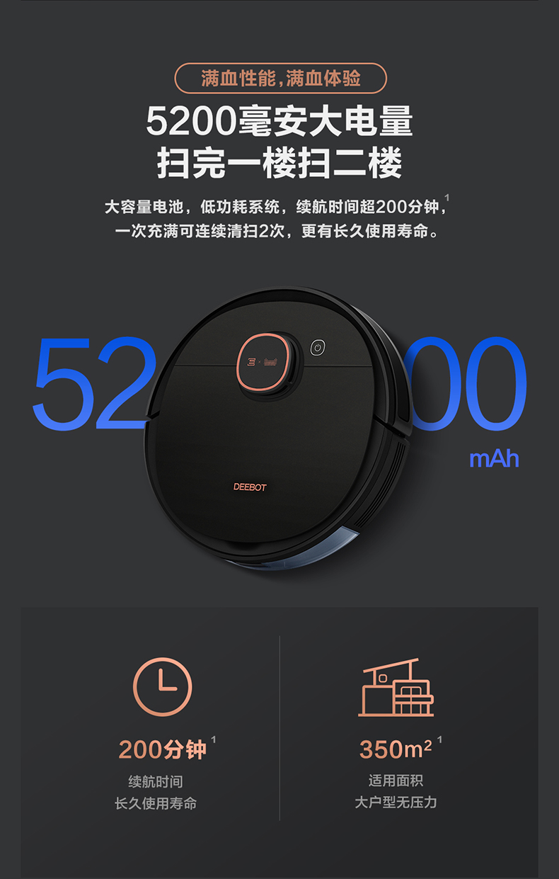 科沃斯 T5MAX 智能 扫拖一体机器人 图17