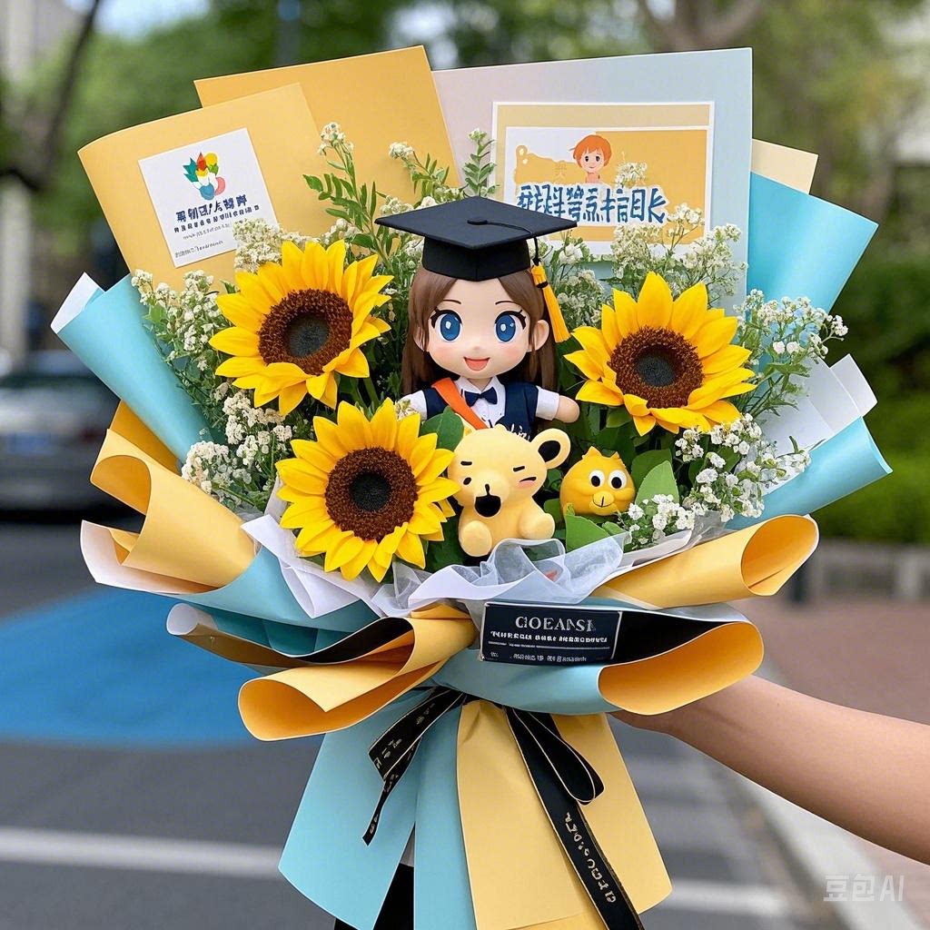 喵喵荟幼稚园毕业袍布娃娃店