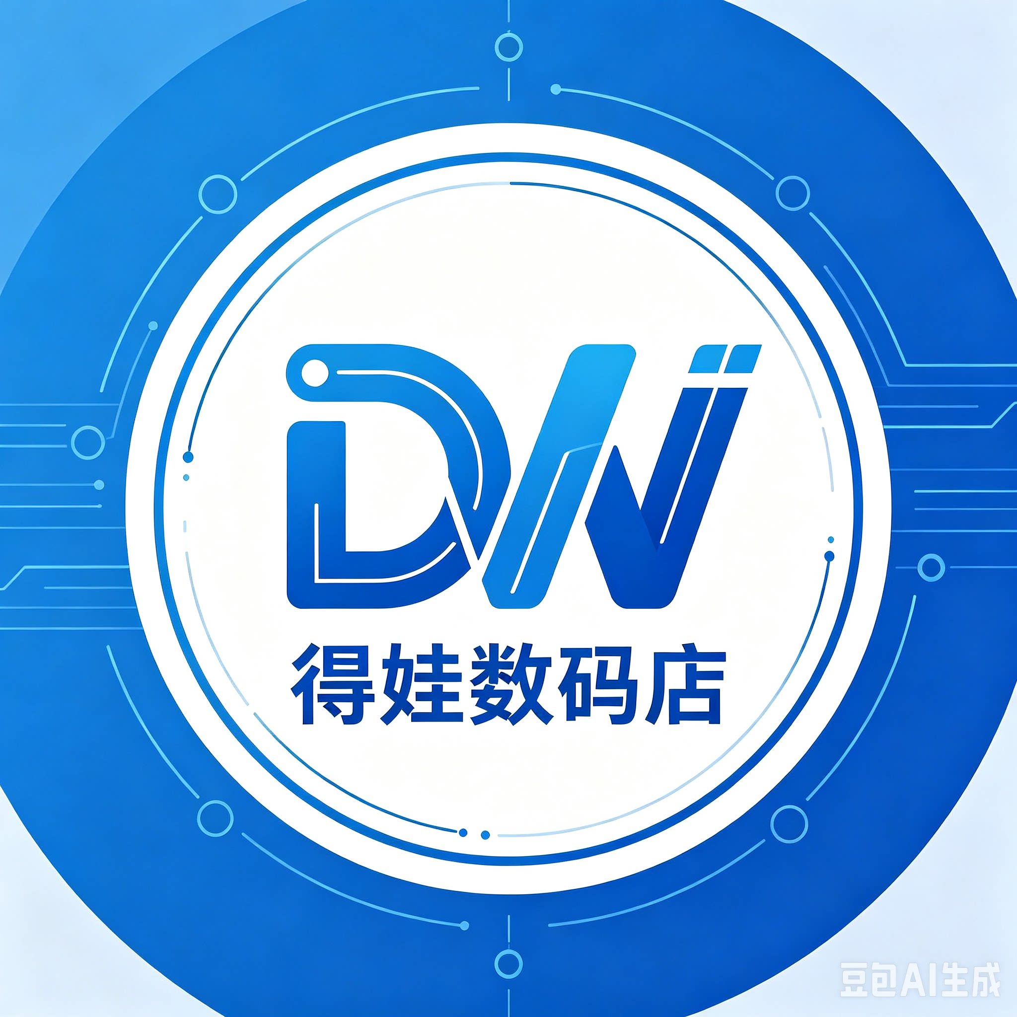 得娃数码店 店铺LOGO