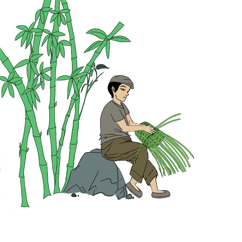 景泓编织竹制品