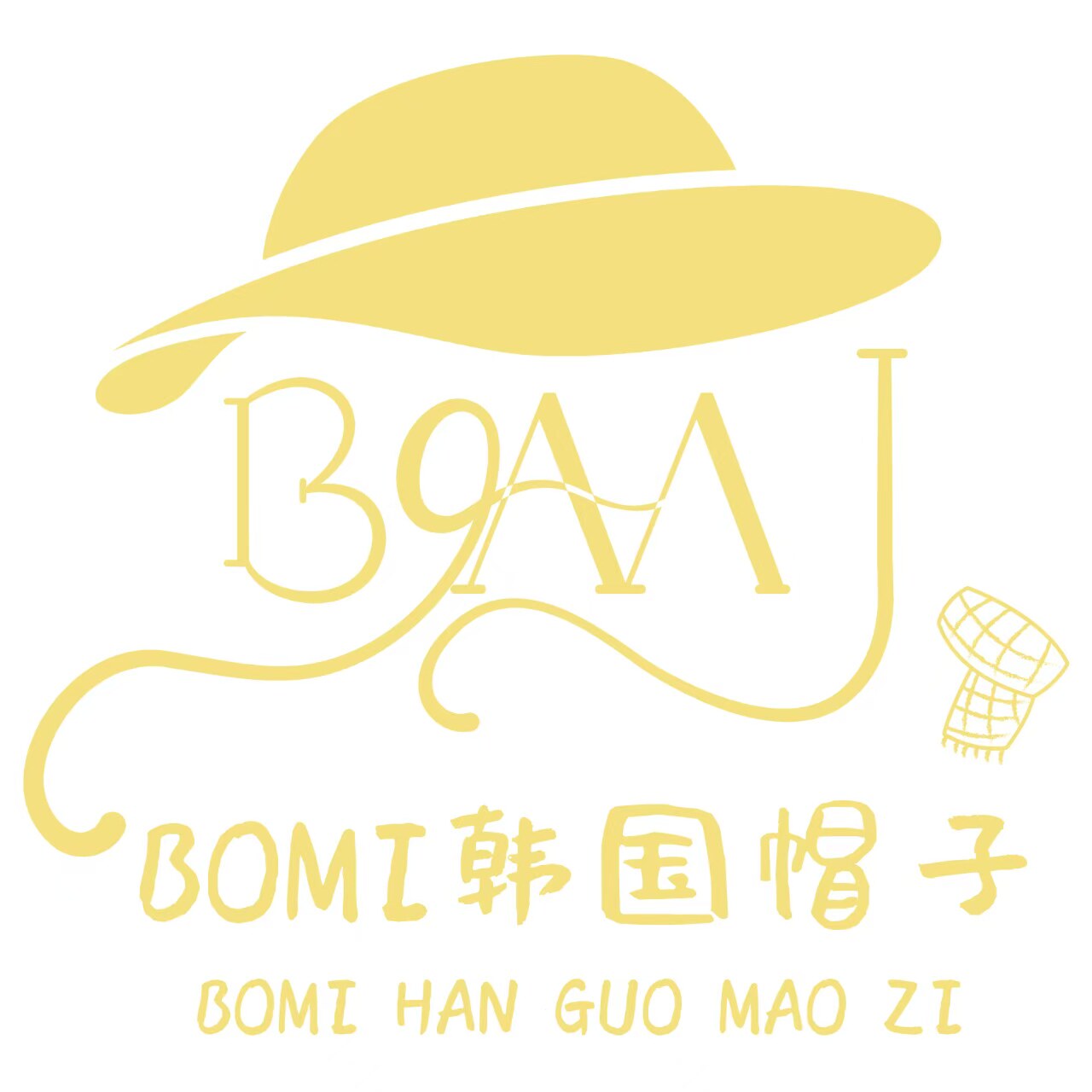 BOMI韩国帽子