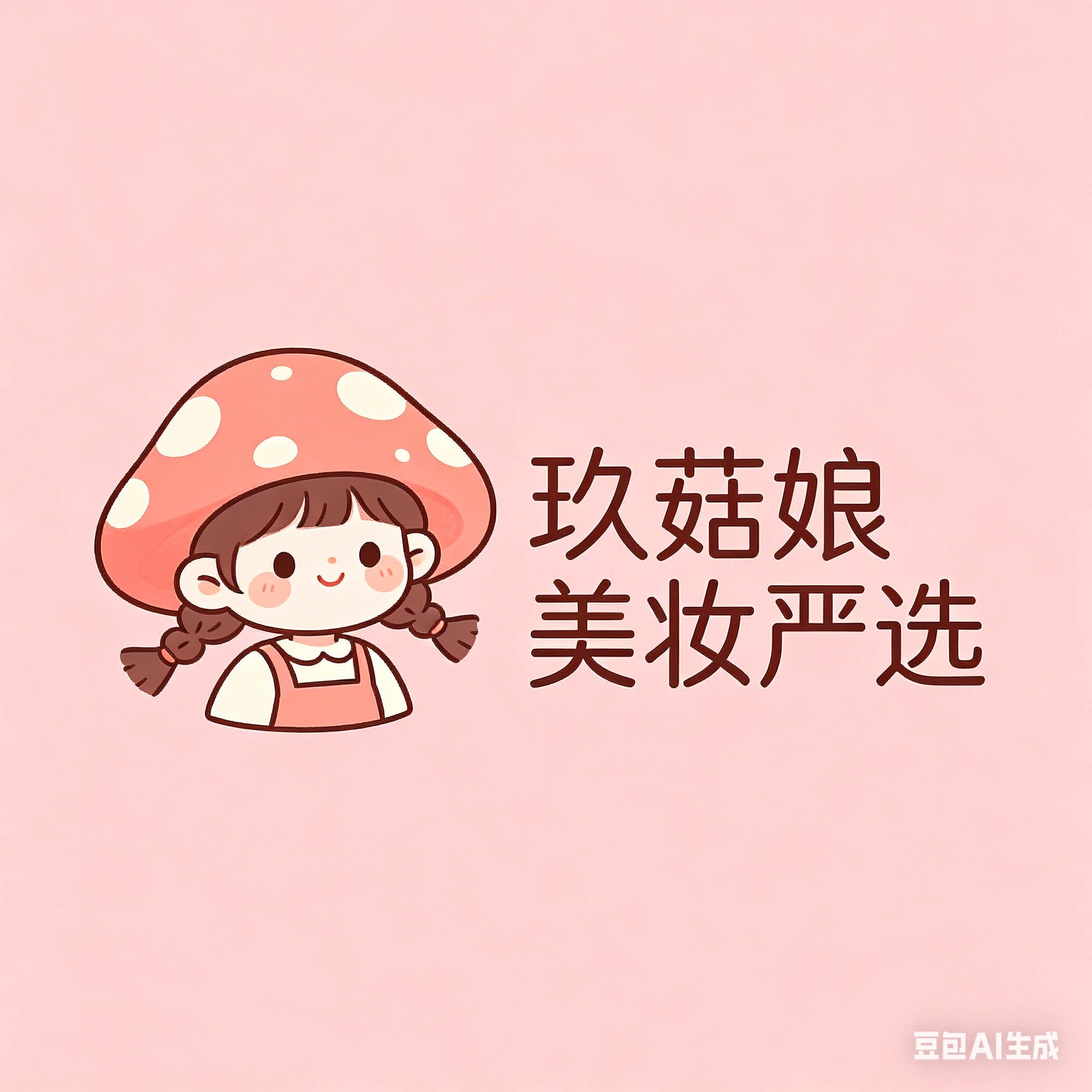 玖菇娘美妆严选 店铺LOGO