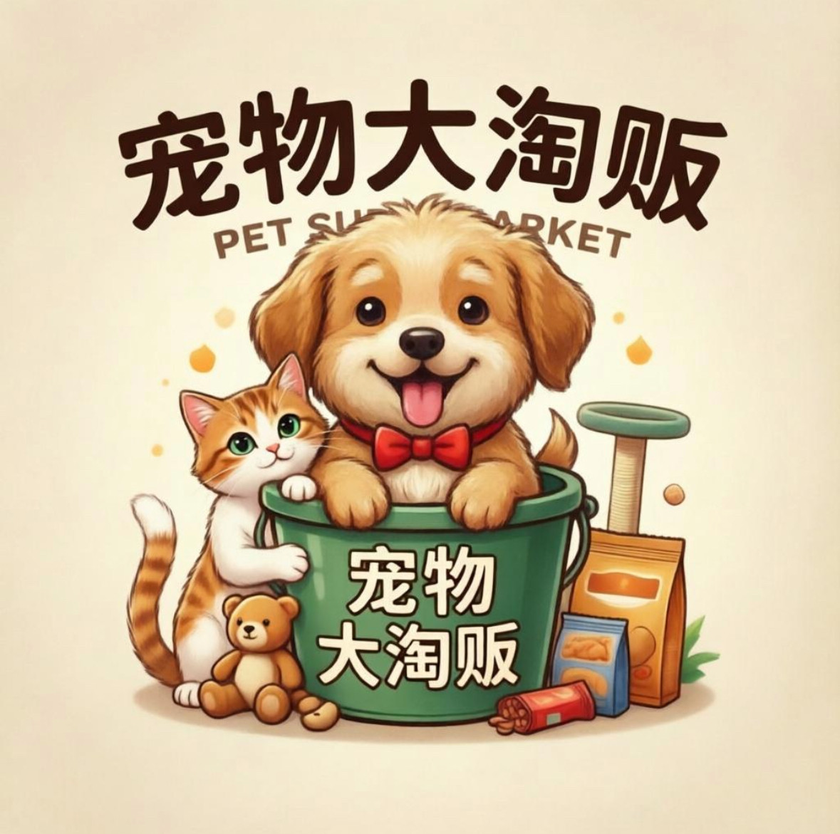 宠物大淘贩 店铺LOGO