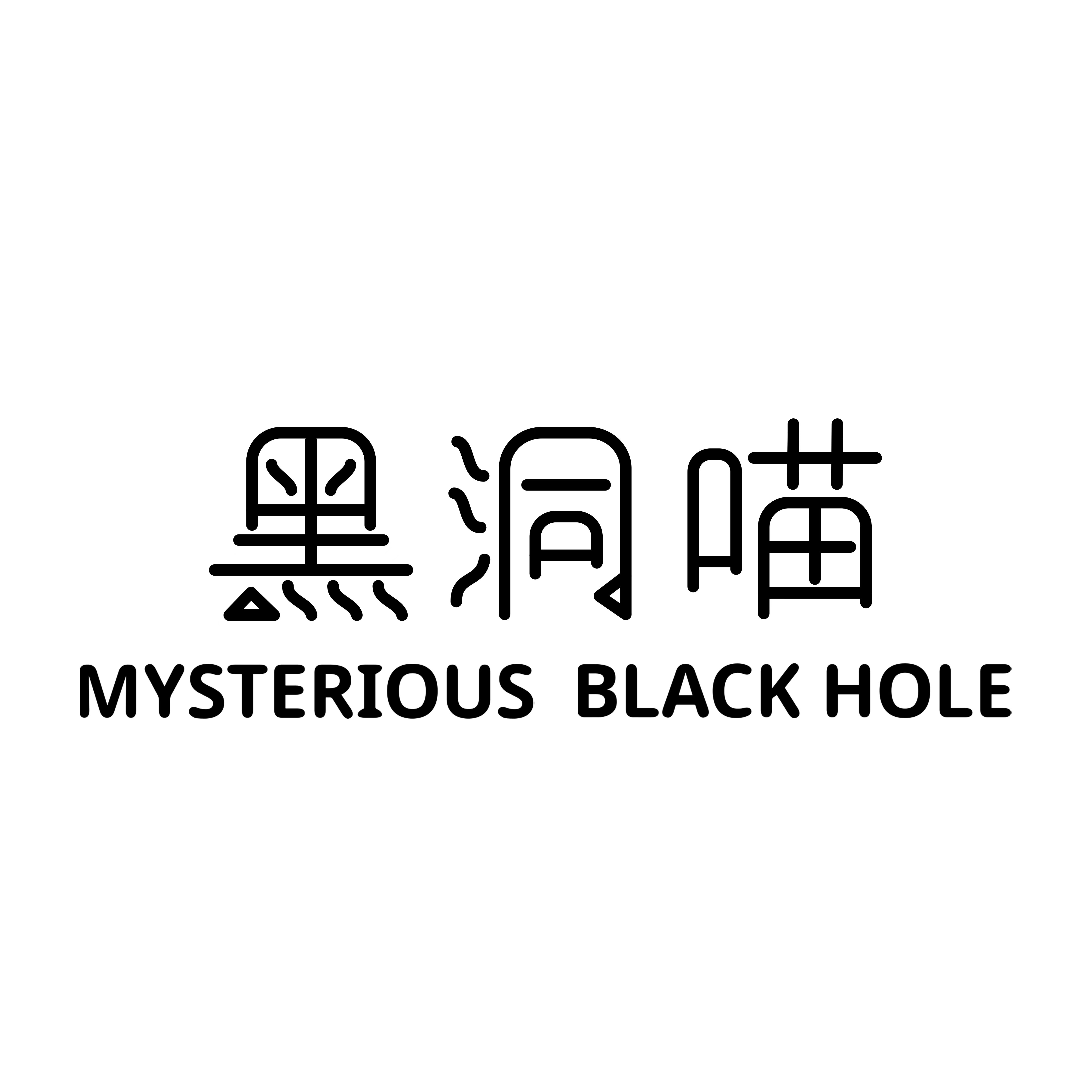 黑洞喵宠物用品 店铺LOGO