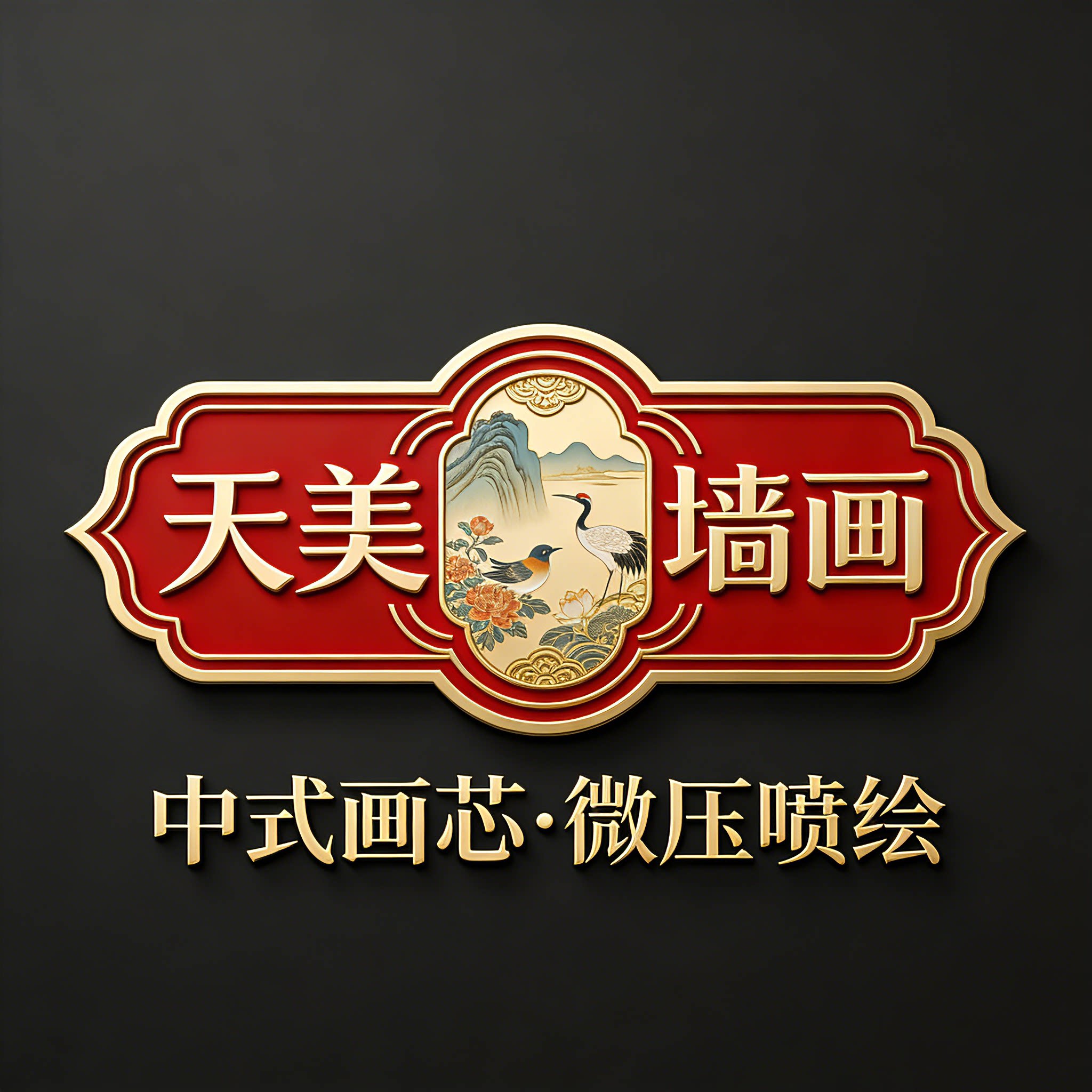天美墙画