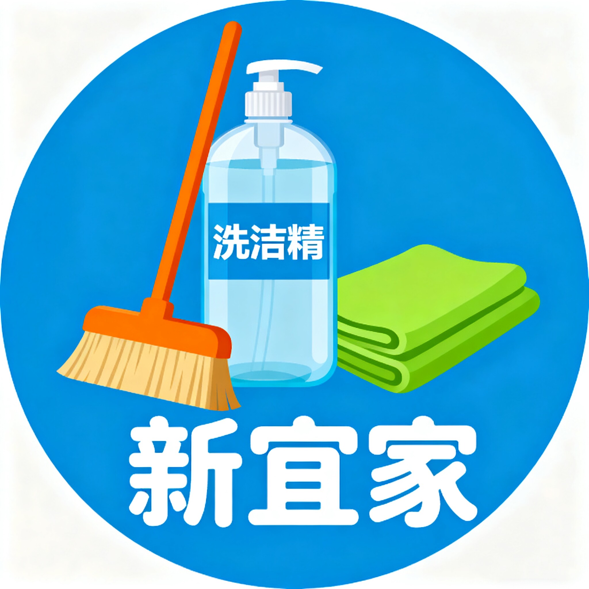 新宜家清洁用品店 店铺LOGO