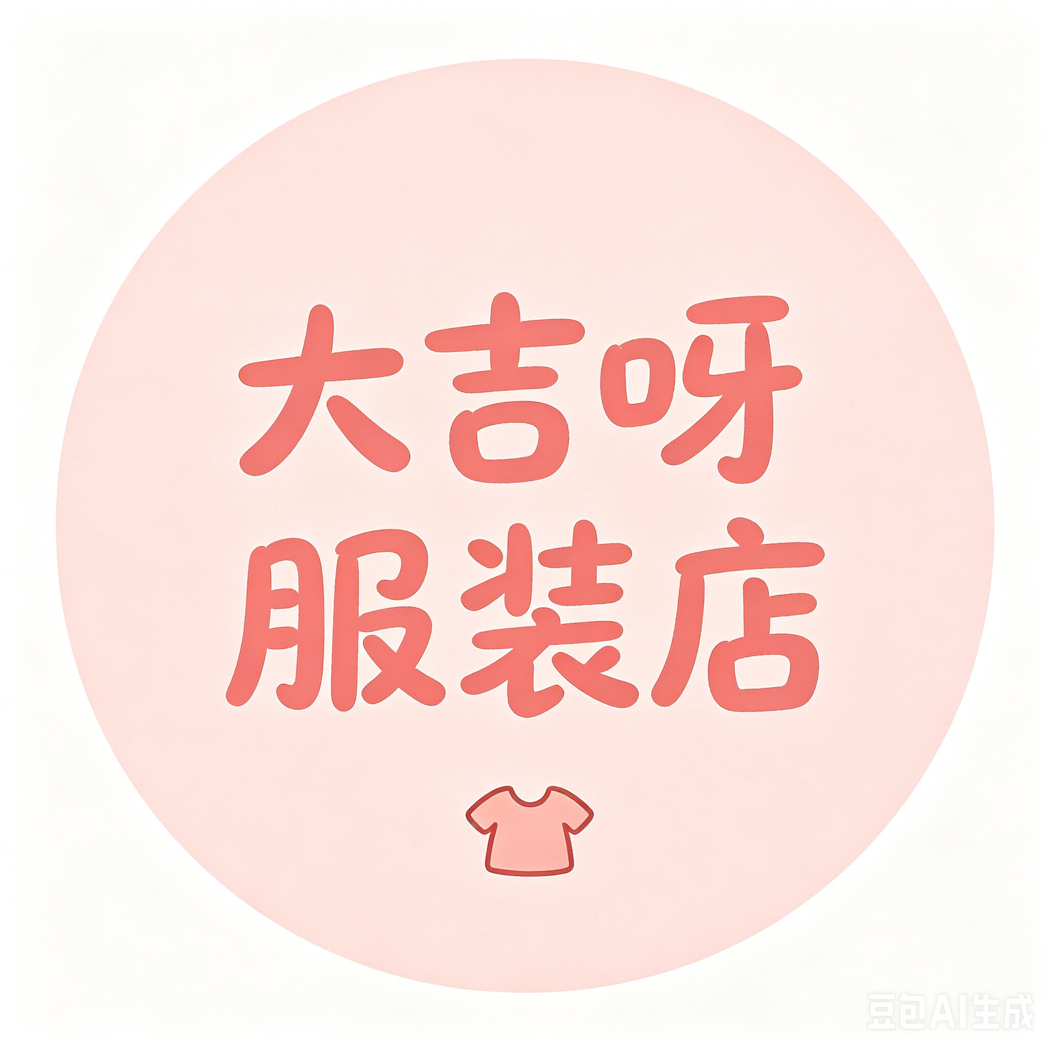 大吉呀服装店 店铺LOGO