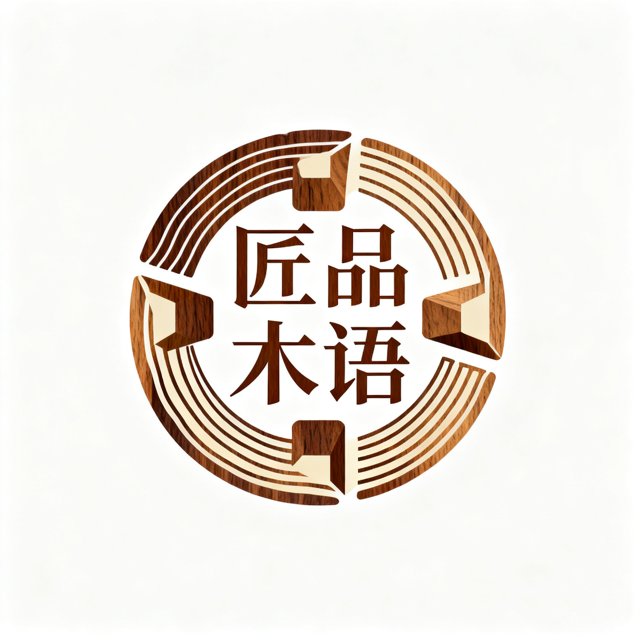 匠品木语家居 店铺LOGO