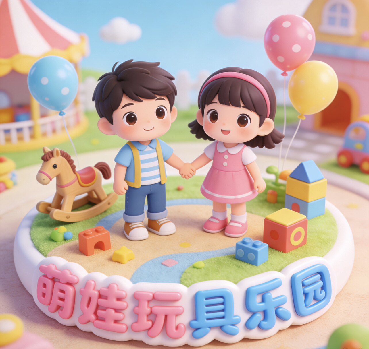 萌娃玩具乐园呀