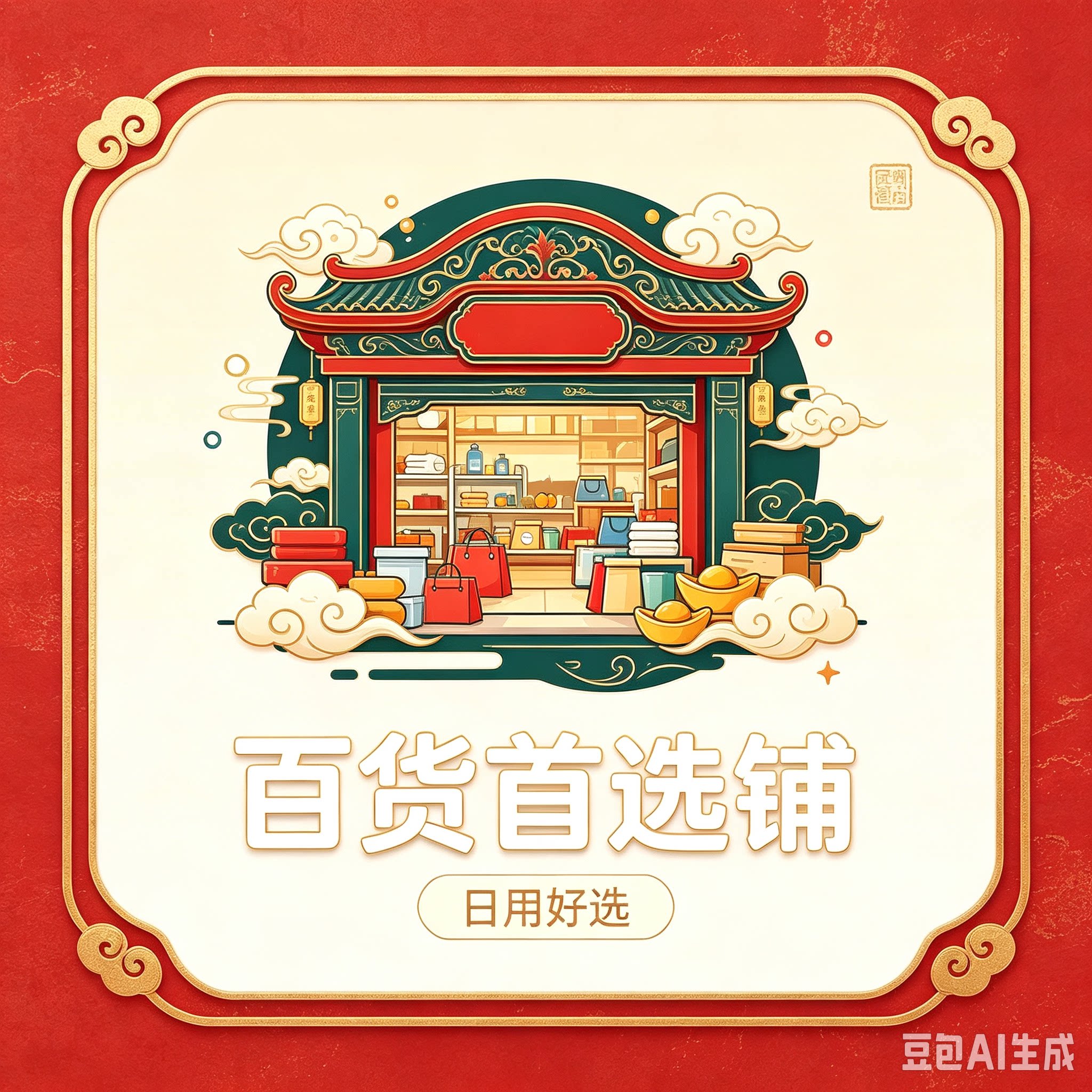 百货首选铺 店铺LOGO