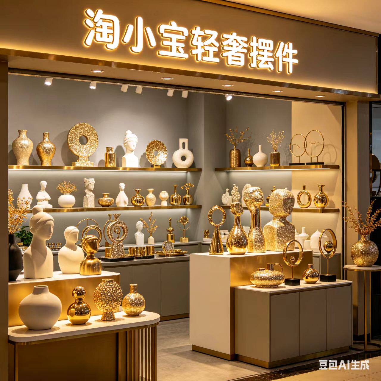 淘小宝高档轻奢摆件