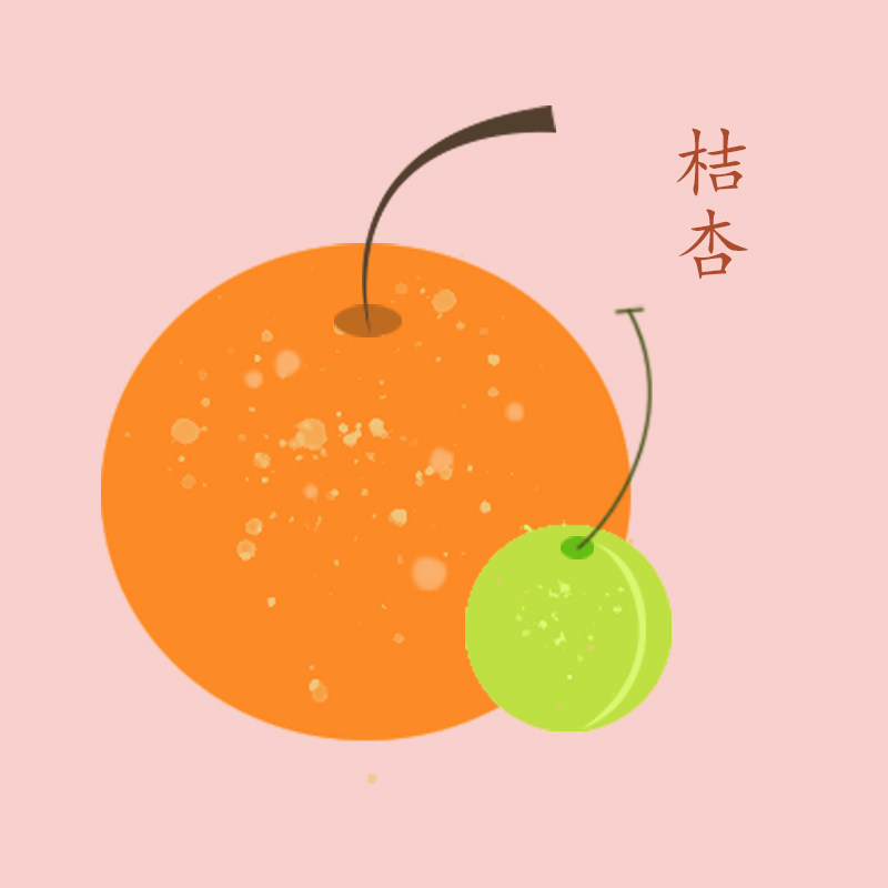 青桔黄杏