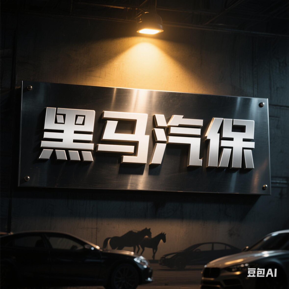 黑马汽保 店铺LOGO