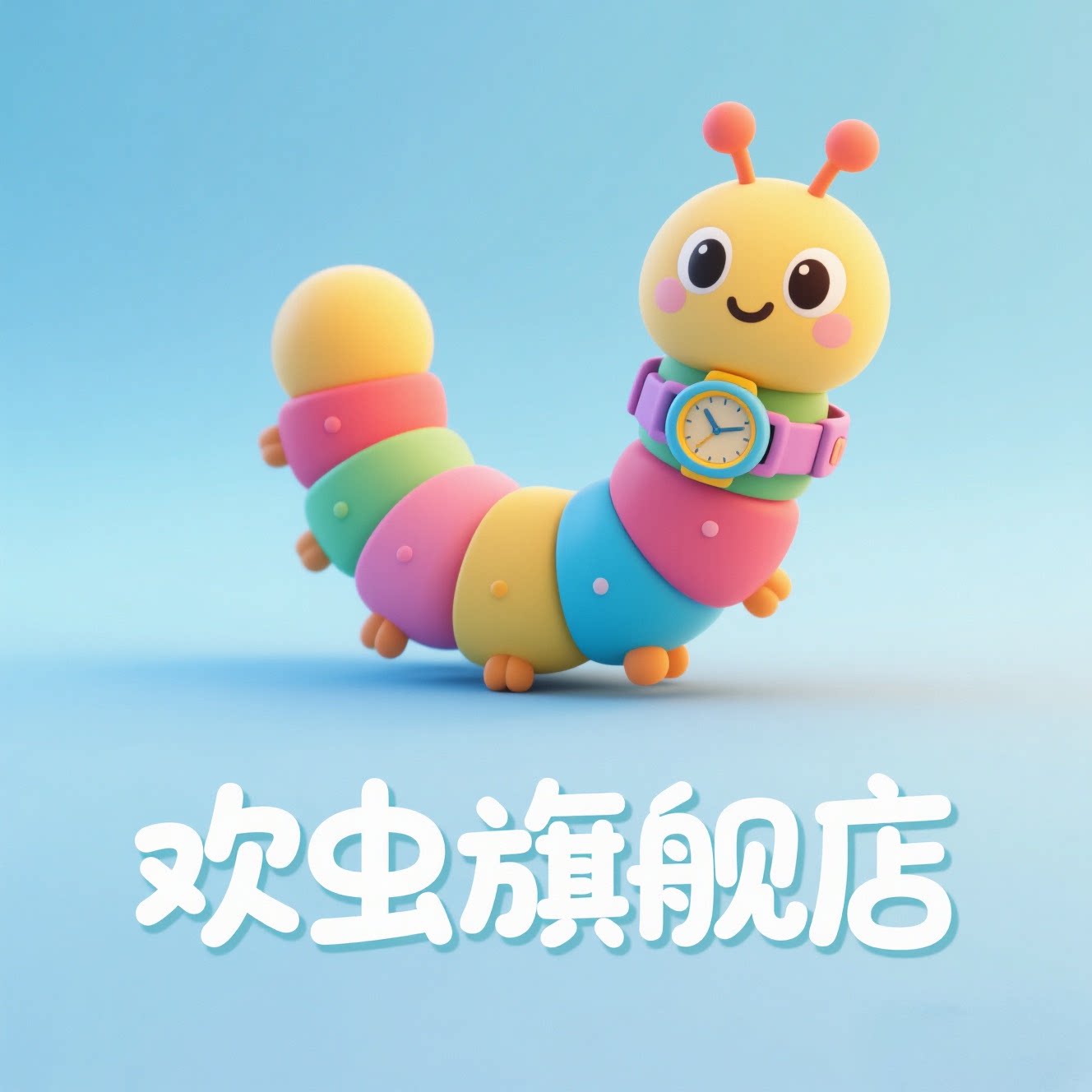 欢虫旗舰店 店铺LOGO