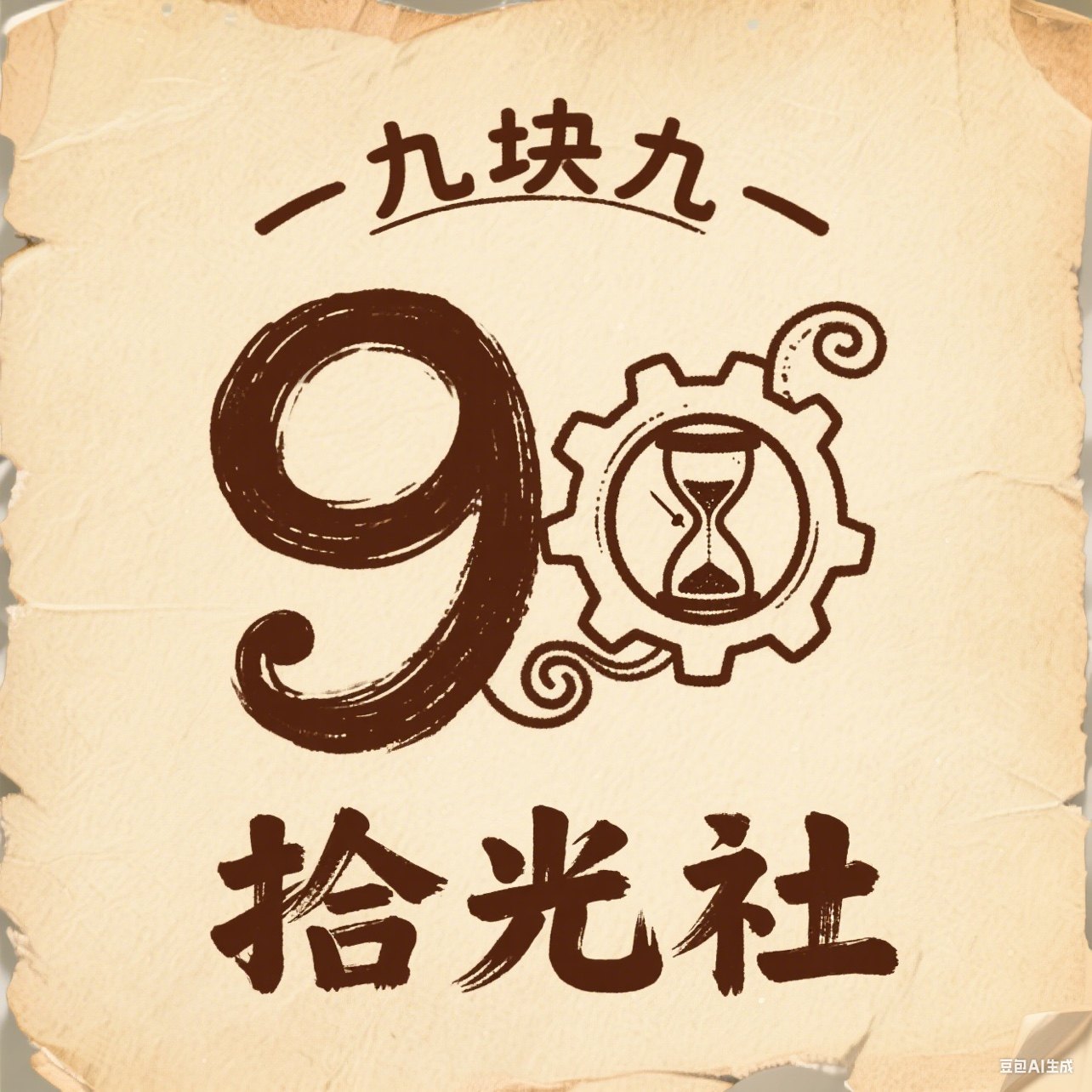 九块九拾光社 店铺LOGO