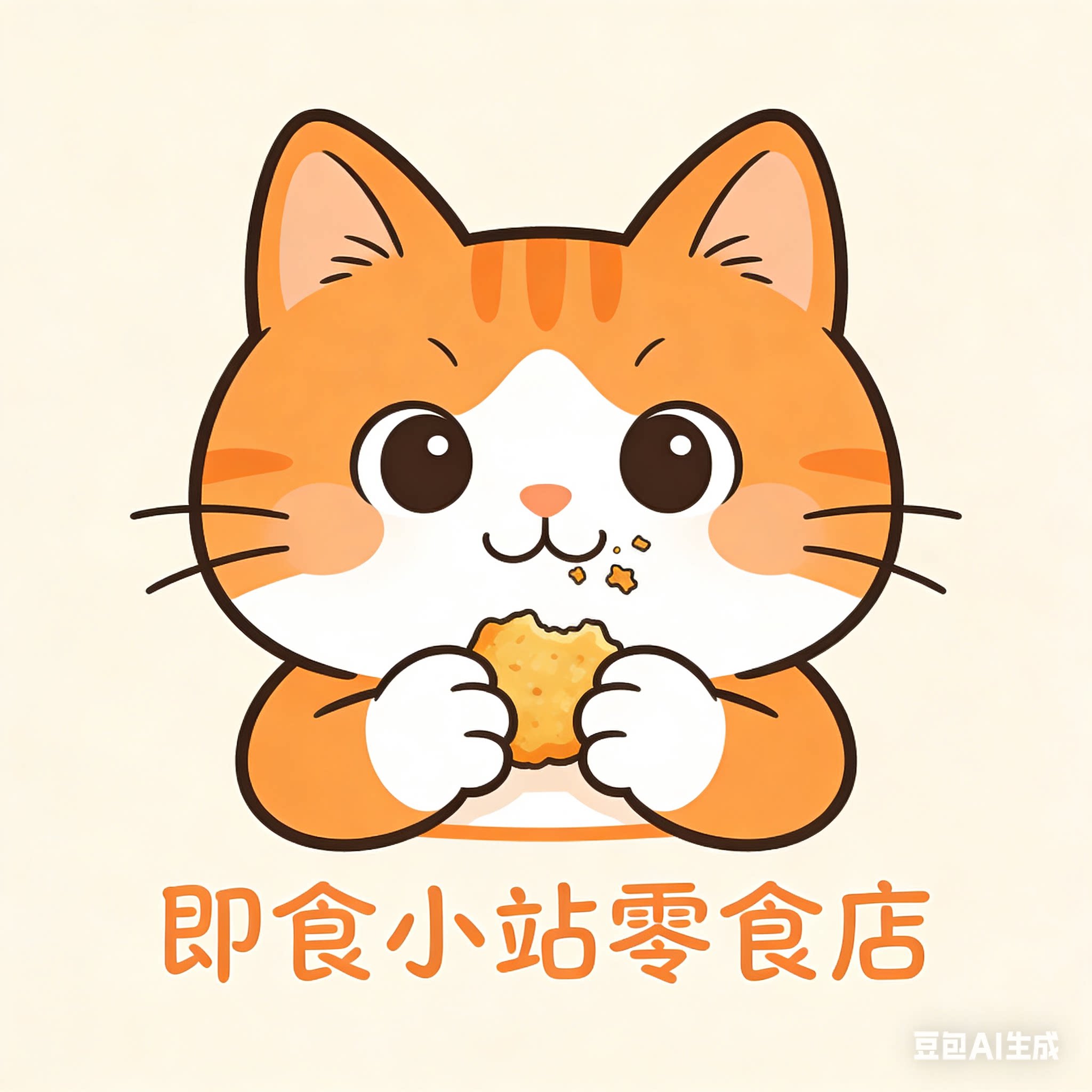 即食小站零食店 店铺LOGO