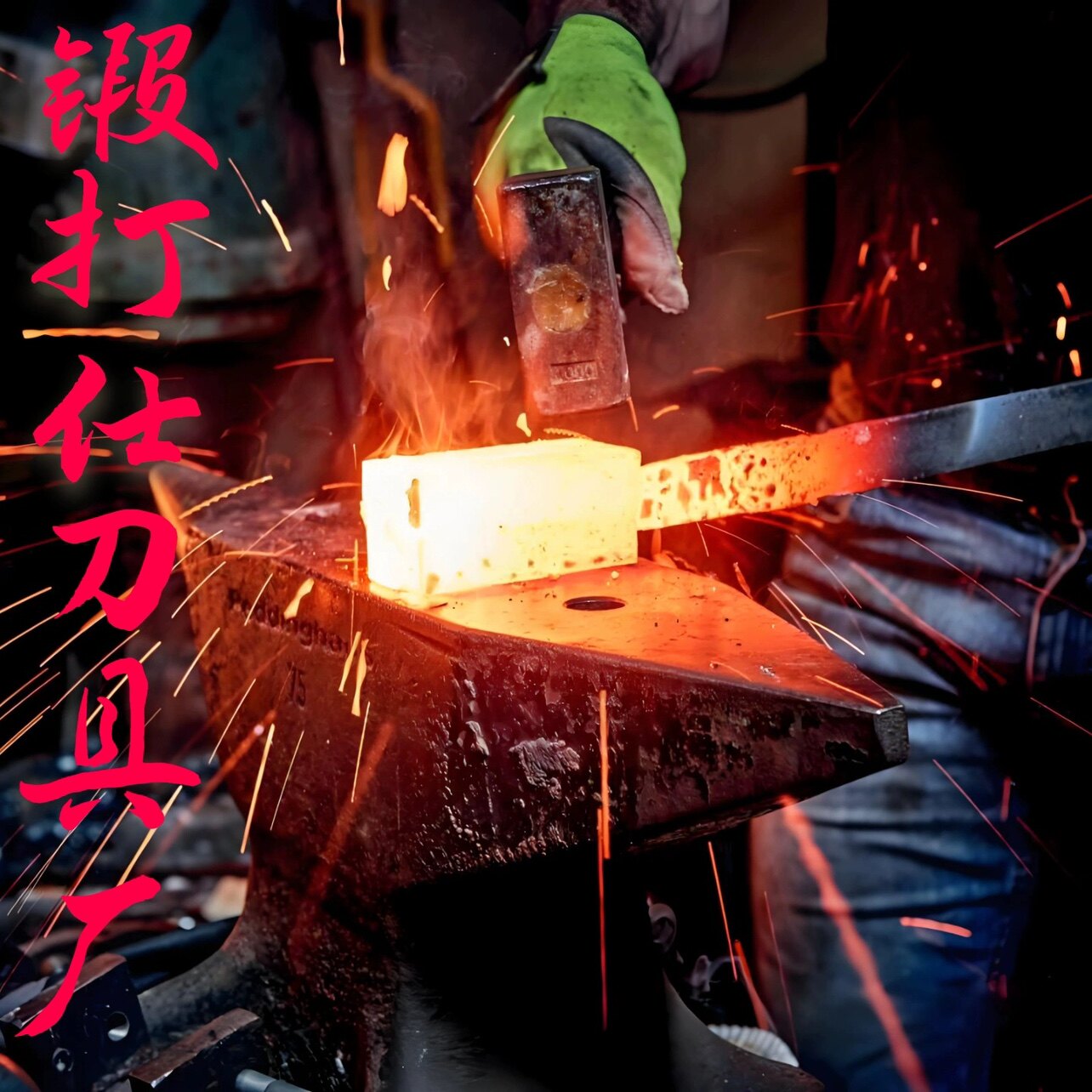 广西锻打仕鱼生刀轴承钢炮弹钢菜刀厂