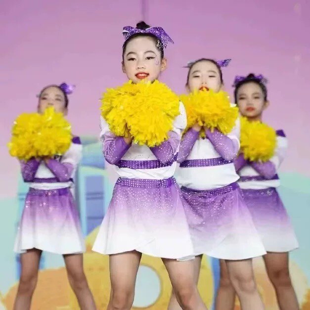 校园啦啦操服装厂家批发 店铺LOGO