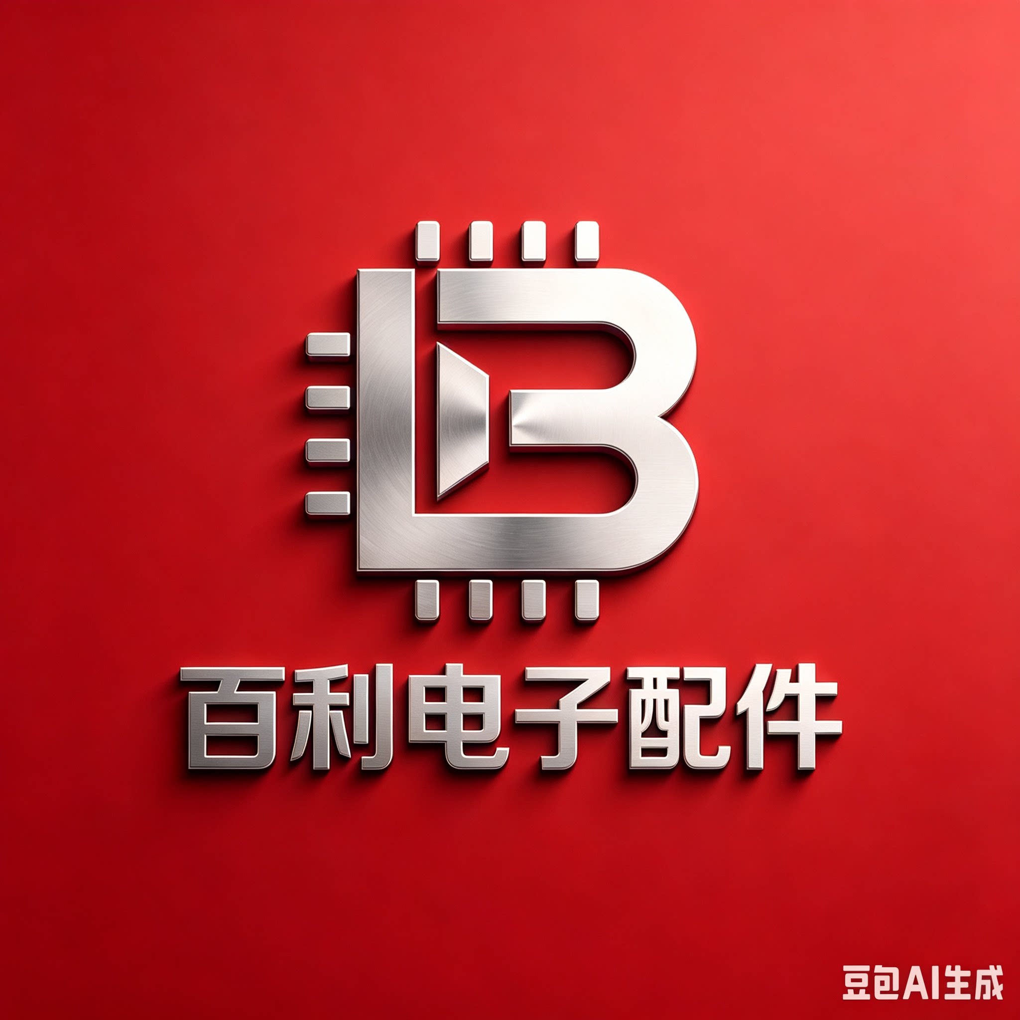 百利电子配件 店铺LOGO