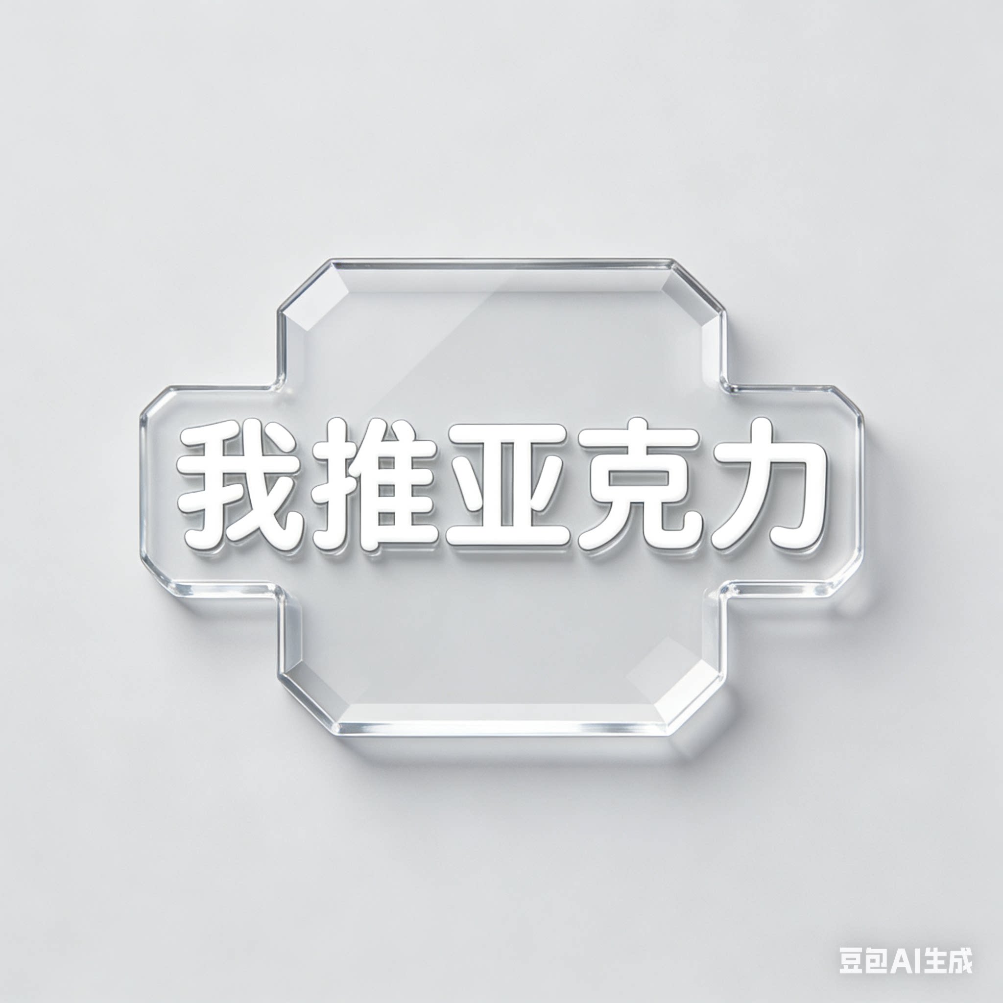 我推亚克力