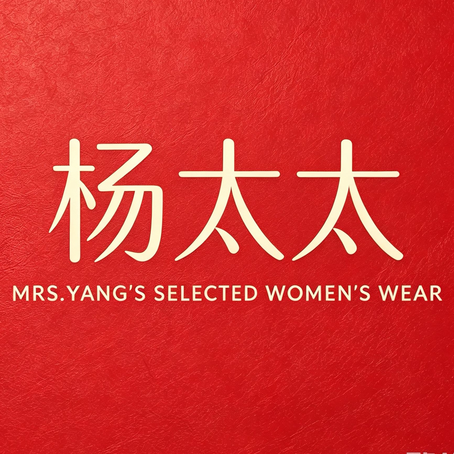 杨太太精品妈妈装