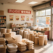 开心吧吧餐饮用品